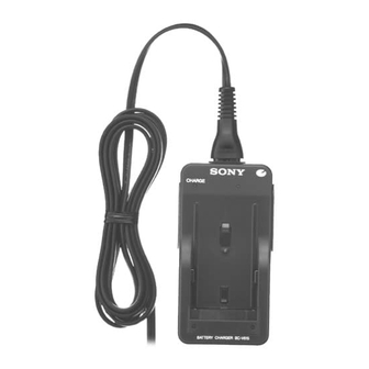 Sony AC-V615 운영 지침