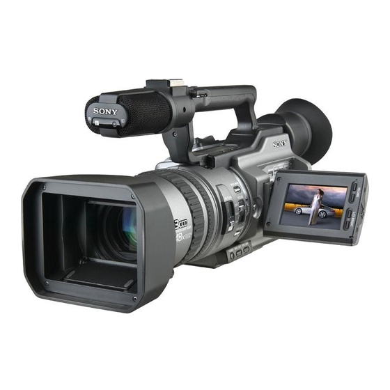 Sony DCR VX2100 - Handycam Camcorder - 380 KP Teknik Özellikler