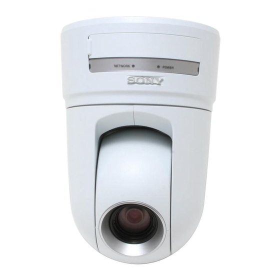 Sony SNC-RZ25N - Network Camera クイック・リファレンス