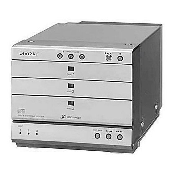 Sony CDP-M11C Посібник з експлуатації