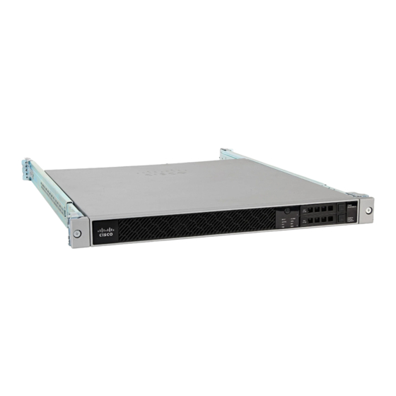 Cisco ASA 5512-X Snelstarthandleiding