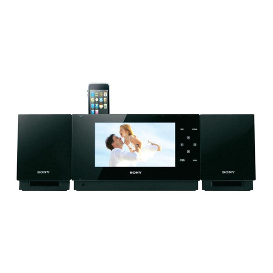 Sony WHG-SLK1i - Audio System Component Instrukcja serwisowa