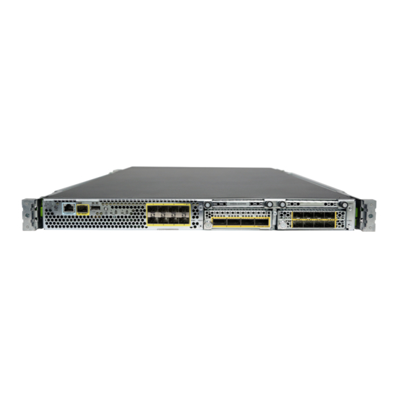 Cisco Firepower 4110 Aan de slag