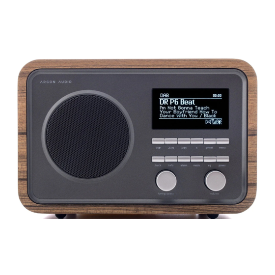 argon audio Radio 2i MK2 매뉴얼