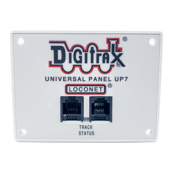 Digitrax UP7 Quick Start Manual