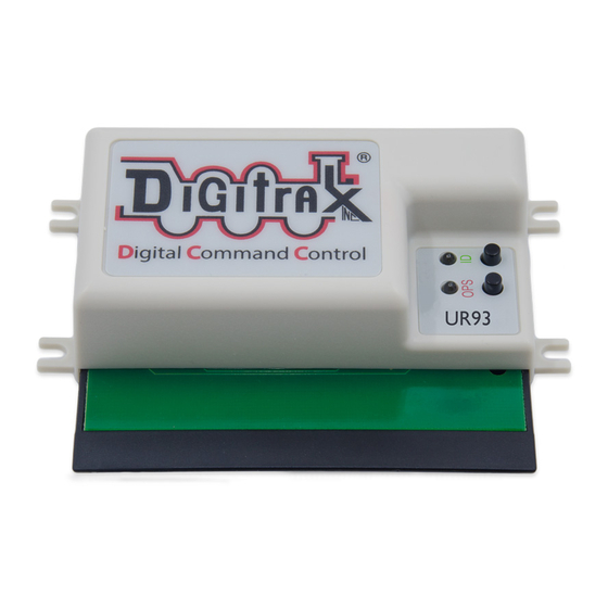 Digitrax UR93 Manuel