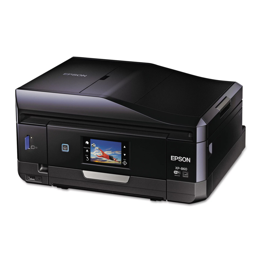 Epson XP-860 Manual do utilizador