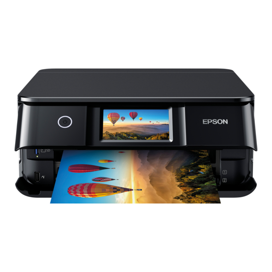 Epson XP-8700 Series Hier beginnen