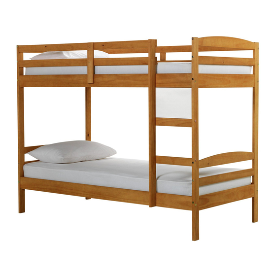 Argos 2FT6 Josie Shorty Bunk Bed 436/6733 Montagehandleiding