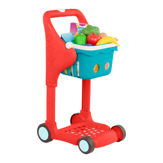 B.toys B. play Shop & Glow Toy Cart BX4500 Посібник із швидкого старту