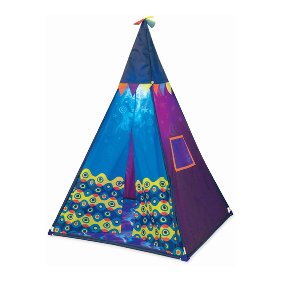 B.toys Starry Sky Tent 使用方法