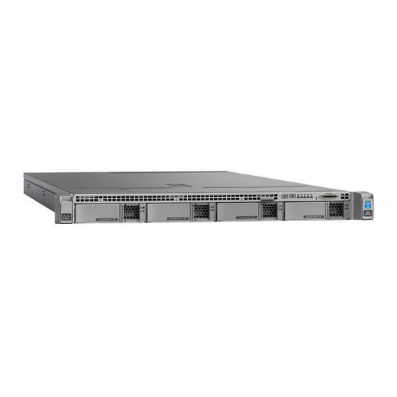 Cisco APIC M4 설치 및 서비스 매뉴얼