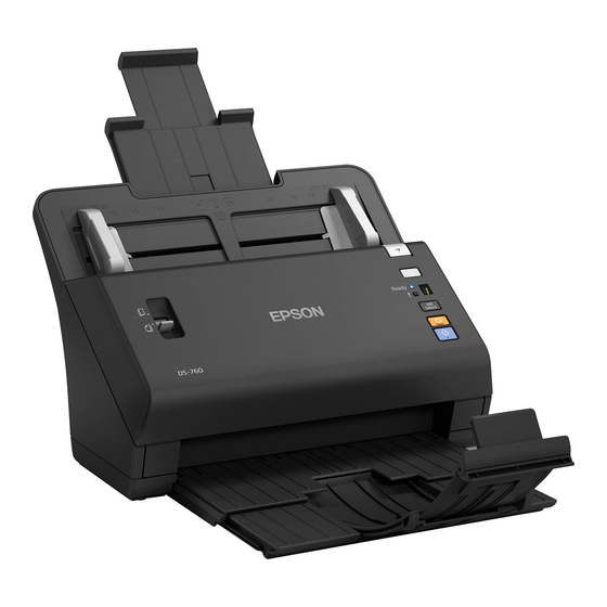 Epson DS-760 Hier beginnen