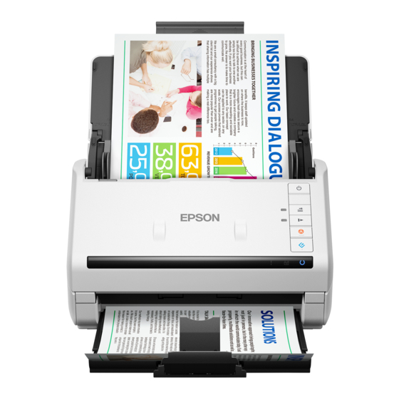 Epson DS-770 Commencer ici