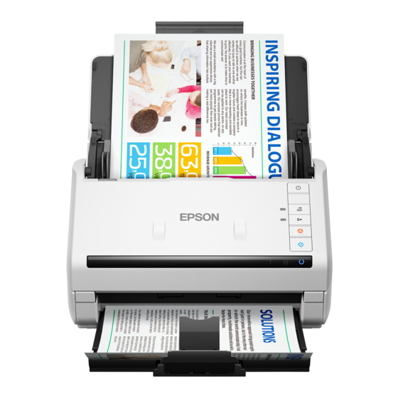 Epson DS-770 Setup Manual