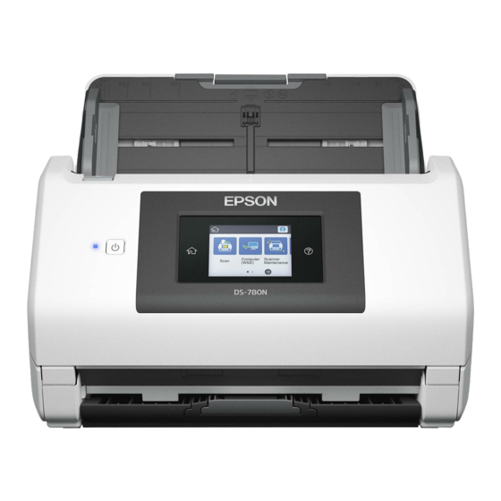 Epson DS-780N Setup-Handbuch