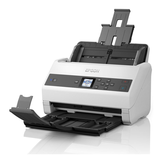 Epson DS-970 Руководство по настройке