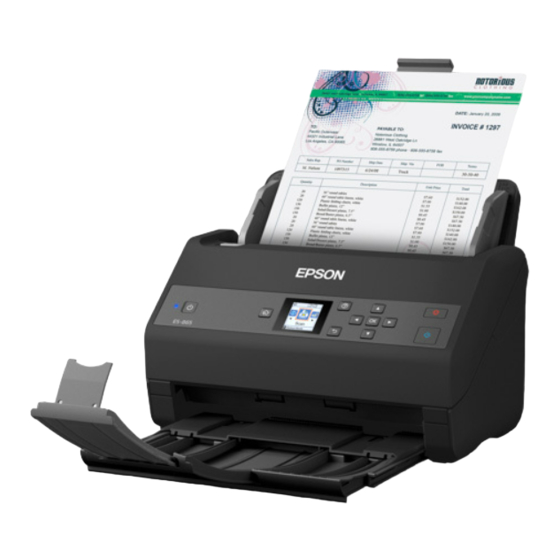 Epson ES-865 Schnellstart-Handbuch