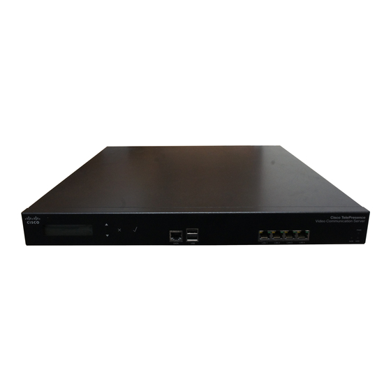 Cisco VCS Series Primeros pasos