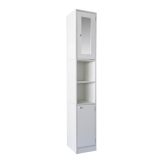 Argos BASIC TALLBOY MIRROR CABINET 402/9166 Instrukcja montażu