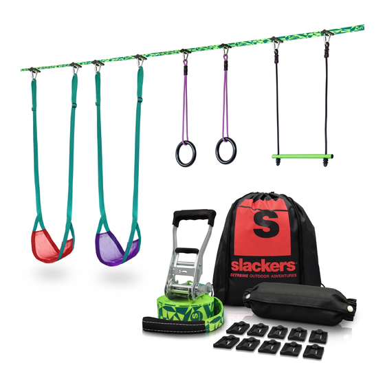 b4Adventure Slackers NINJA SWING LINE DELUXE Manuel