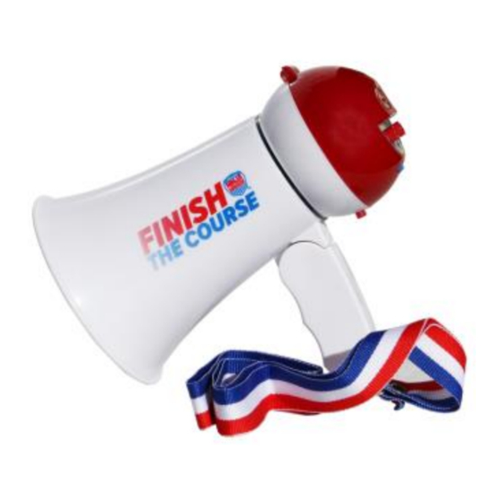 b4Adventure American Ninja Warrior Megaphone Handbuch