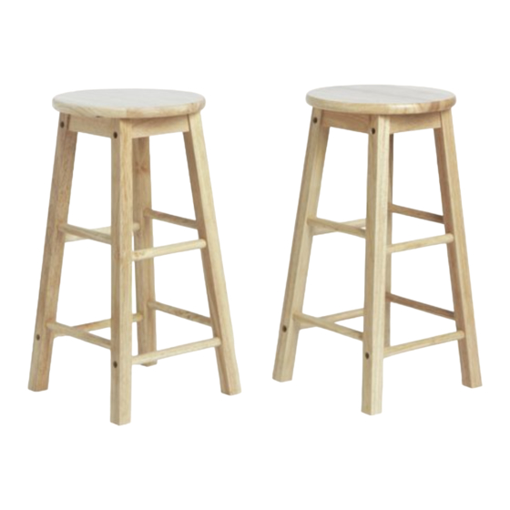 Argos Habitat AVR Wooden Barstool 600/5779 Montageanleitung