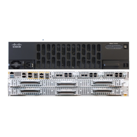 Cisco VG450 Instalacja