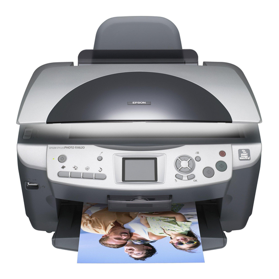 Epson RX620 - Stylus Photo Color Inkjet Посібник 