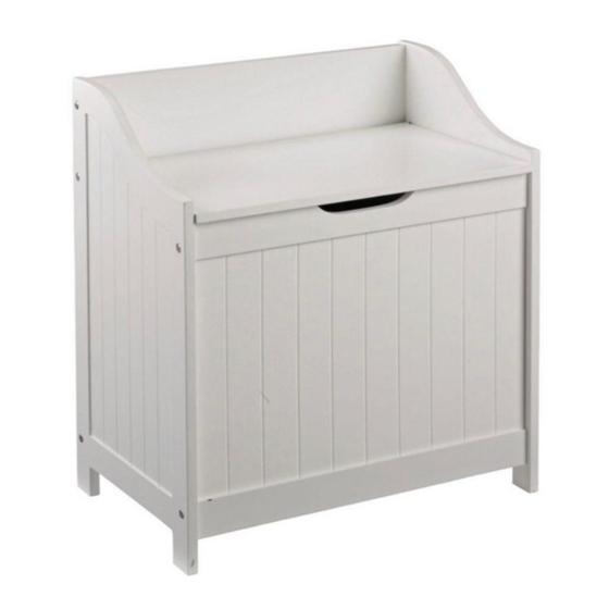 Argos Monk’s Bench Style Linen Bin 832/5299 Інструкція з монтажу