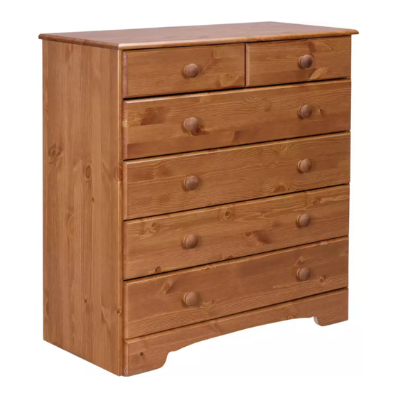 Argos Nordic 4x2 Drawer Chest Instrukcja montażu