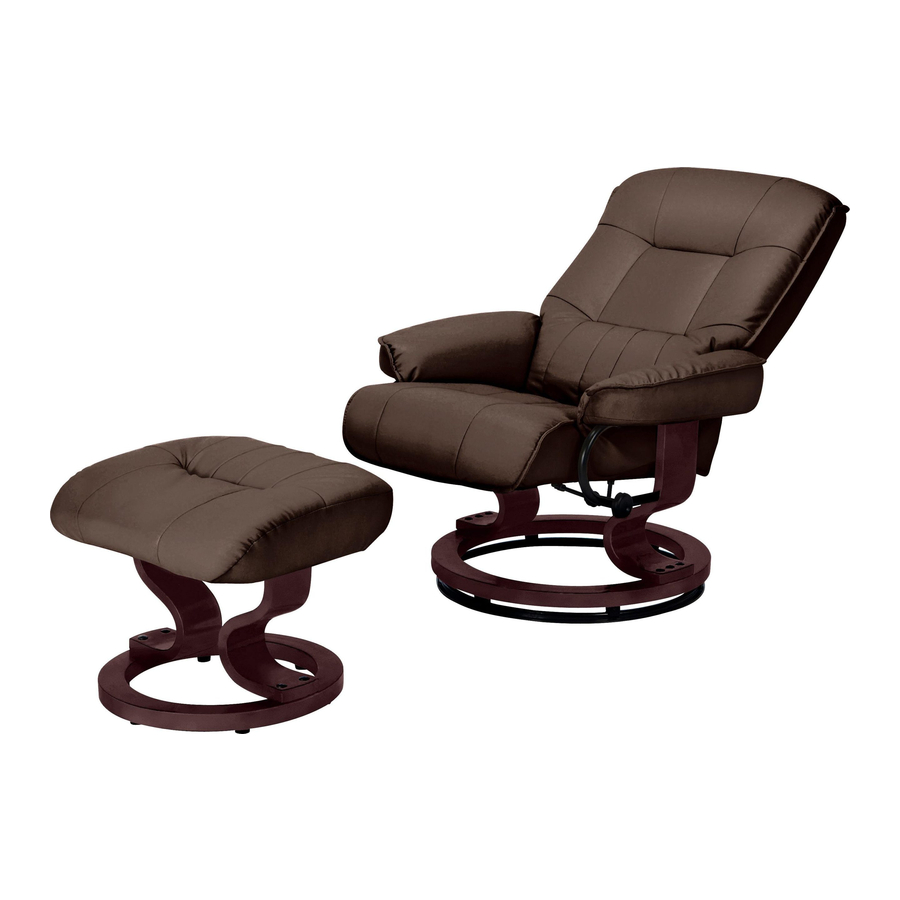 Argos Santos Recliner Chair And Foot stool 簡単な組み立て説明書