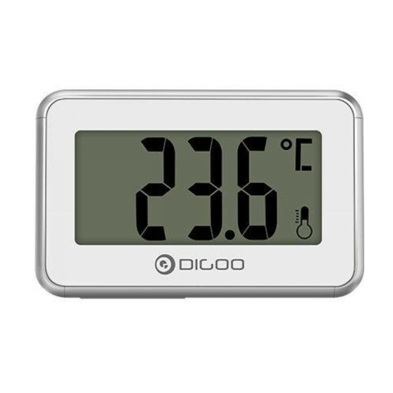 Digoo DG-TH1100 Indoor Thermometer Pair Panduan Memulai Cepat