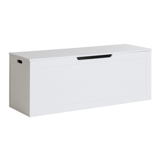 Argos TC Marston White Shake XL Blanket Box 620/9465 Manuel d'instructions de montage