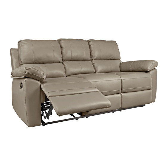 Argos Toby Rise & Recliner 882/9434 Manual de inicio rápido