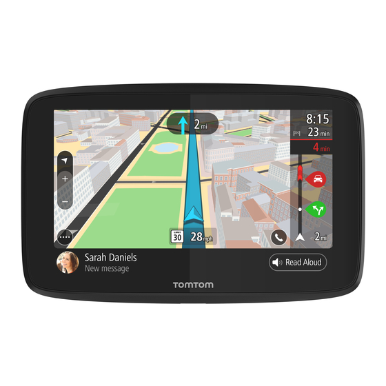 TomTom Go 520 Руководство по устранению неполадок