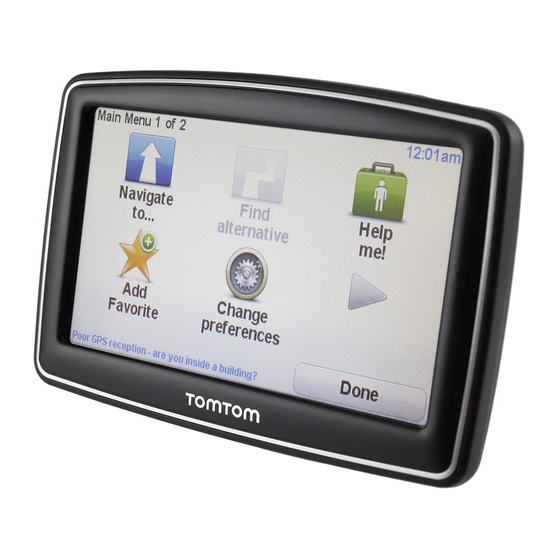 TomTom XL 340-S ユーザーマニュアル