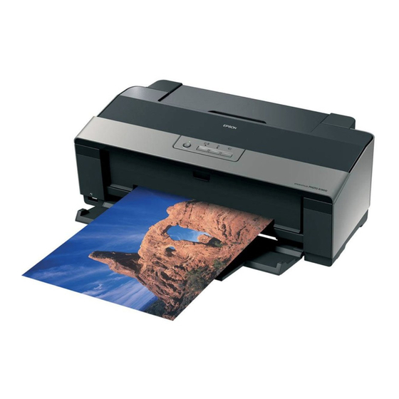 Epson R1900 - Stylus Photo Color Inkjet Printer Перелік деталей