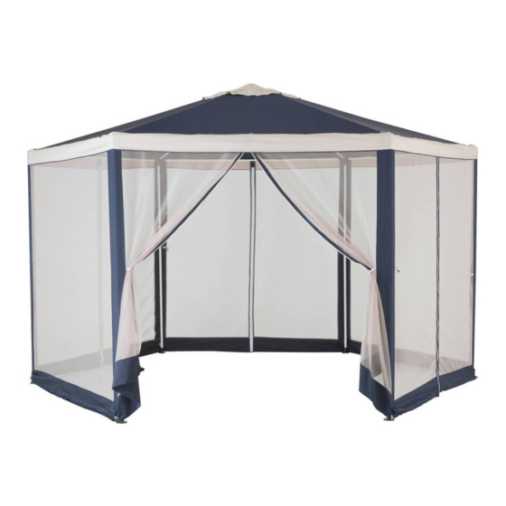 Argos 4M Hexagonal Gazebo Petunjuk Perakitan