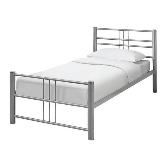 Argos Home Atlas 3ft Bed 664/9458 Manuale di istruzioni per il montaggio