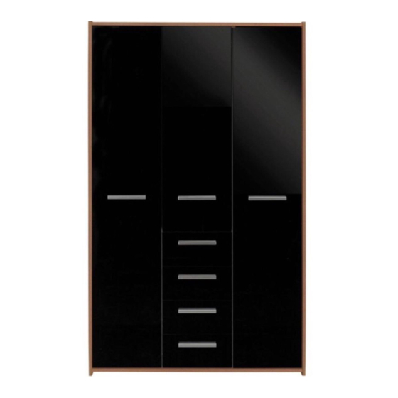 Argos Home New Sywell 4 Drawer 3 Door Robe 281/6096 Montaj Talimatları Kılavuzu