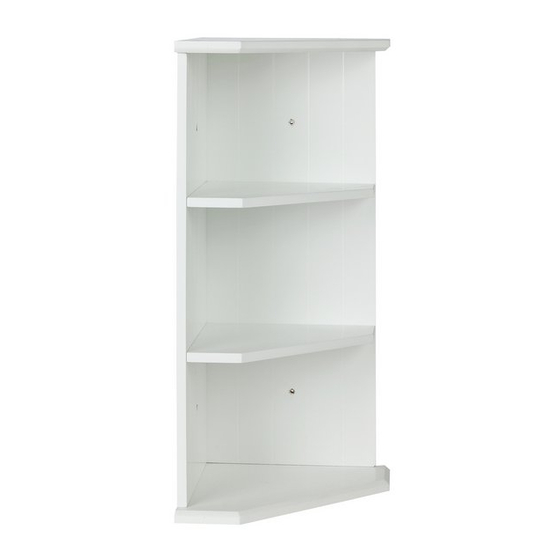 Argos Home Tongue and Groove Corner Shelf 488/2884 Montagehandleiding