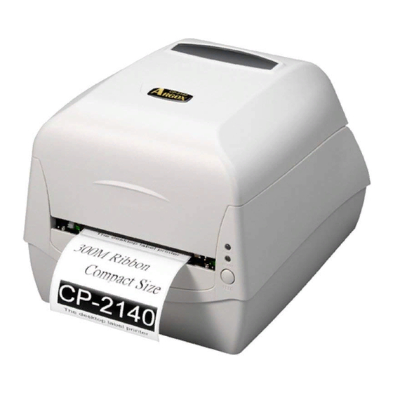 Argox CP-3140 Quick Installation Manual