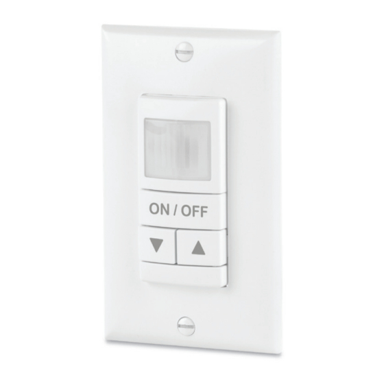 Acuity Controls Sensor Switch WSX D Instruction Sheet