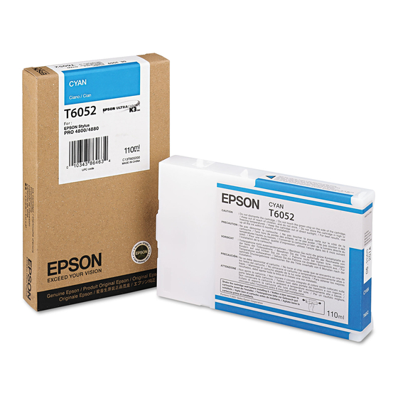 Epson T605200 Veiligheidsinformatieblad