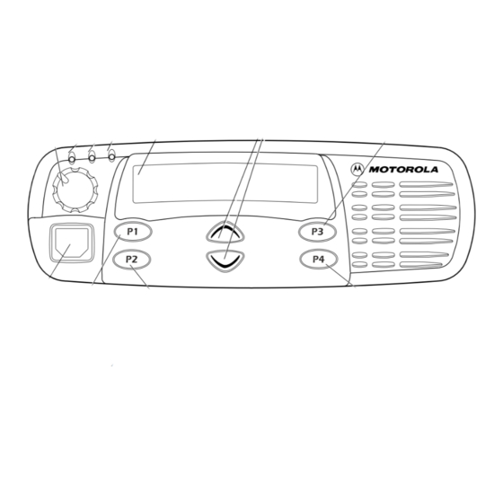 Motorola CDM1250 Manual do utilizador