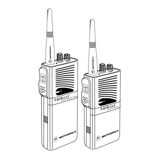 Motorola DISTANCE Kullanıcı El Kitabı
