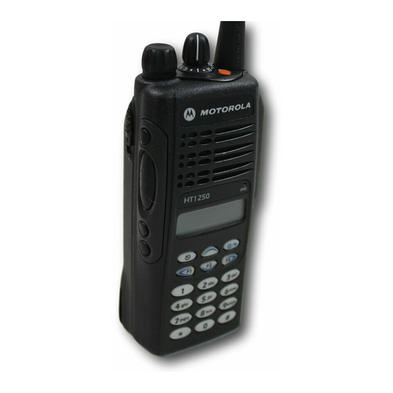 Motorola HT1250-LS+ Broszura i specyfikacje