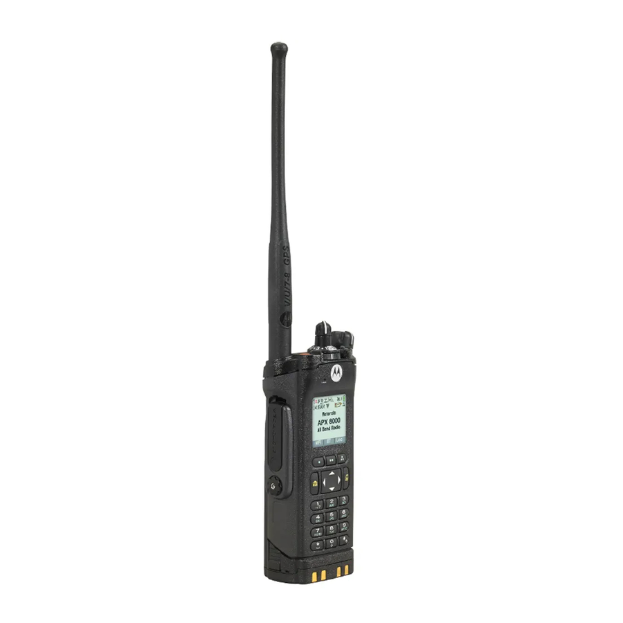 Motorola APX 8000 Skrócona instrukcja obsługi