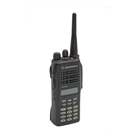 Motorola GP338 Посібник користувача